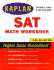 Kaplan Sat Math Workbook