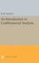 An Introduction to Combinatorial Analysis