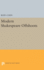 Modern Shakespeare Offshoots (Princeton Legacy Library)