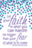 Faith Over Fear Lined Journal