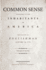 Common Sense: The Origin and Design of Government