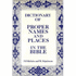 The Dictionary of Proper Names and Places in the Bible (English and French Edition)
