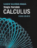 Single Variable Calculus Student Solutions Manual