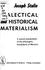 Dialectical and Historical Materialism