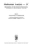 Multivariate Analysis