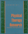 Physical Therapy Research: Principles and Applications