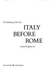 Italy Before Rome