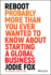 Reboot: Probably More Than You Ever Wanted to Know About Starting a Global Business