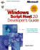 Microsoft Windows Script Host 2.0 Developer's Guide (Microsoft Programming Series)