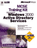 McSe Training Kit, Microsoft Windows 2000 Active Directory Services