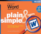 Microsoft� Word Version 2002 Plain & Simple