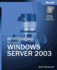 Introducing Microsoft Windows Server(Tm) 2003