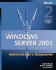 Microsoft� Windows Server™ 2003 Administrator's Companion