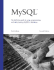 Mysql: the Definitive Guide to Using, Programming, and Administering Mysql 4