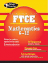 Ftce Math 6-12 (Ftce Teacher Certification Test Prep)