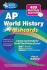 Ap World History Flashcard Book (Rea) (Advanced Placement (Ap) Test Preparation)