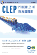 Clep� Principles of Management Book + Online