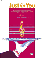 Just for You, Book 1: for Elementary Piano