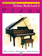 Alfred's Basic Piano Library, Technic Book 4: Learn How to Play Piano With This Esteemed Method
