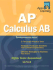 Apex Ap Calculus Ab