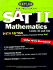 Kaplan Sat II: Mathmatics Levels Ic and Iic, Sixth Edition: Higher Score Guaranteed (Kaplan Sat II: Mathematics)