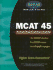 Mcat 45 Advanced Prep for Advanced Students