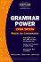 Kaplan Grammar Power, Third Edition: Score Higher on the Sat, Gre, and Other Standardized Tests