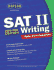 Kaplan Sat II: Writing 2003-2004