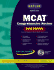 Kaplan Mcat Comprehensive Review (2005 Edition) (Kaplan Mcat Premier Program)