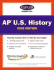 Ap Us History 2005: an Apex Learning Guide (Kaplan Test Prep and Admissions)