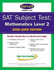 Sat Subject Tests: Mathematics Level 2 2005-2006 (Kaplan Sat II: Mathematics)
