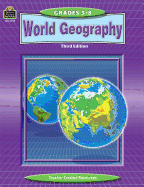 Teacher Created Resources Grade 5-8 World Geogradeaphy Workbook Printed Book