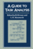 A Guide to Task Analysis (Volume 0)