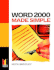 Word 2000 Made Simple