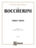 Three Trios, Op. 38 (Kalmus Edition)