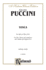 Tosca, an Opera in Three Acts: Chorus/Choral Score With Italian and English Text
