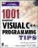 1001 Microsoft Visual C++ Programming Tips W/2cds