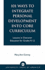 101 Ways to Integrate Personal Development Into Core Curriculum