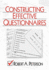 Constructing Effective Questionnaires