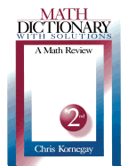 Math Dictionary With Solutions