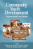 Community Youth Development: Programs, Policies, and Practices