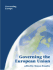 Governing the European Union (Governing Europe Series)
