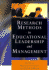 Research Methods in Educational Leadership and Management (Centre for Educational Leadership and Management)