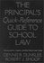The Principal? S Quick-Reference Guide to School Law: Reducing Liability, Litigation, and Other Potential Legal Tangles
