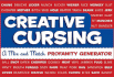 Creative Cursinga Mix N Match Profanity Generator
