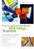 How to Start a Home-Based Web Design Business (Home-Based Business Series)