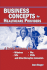 Business Concepts for Healthcare Providers: a Quick Reference for Midwives, Nps, Cnss, and Other Disruptive Innovators