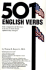 501 English Verbs: Fully Conjugated in All the Tenses in a New Easy-to-Learn Format, Alphabetically Arranged (Barrons Educational Series)