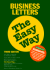 Business Letters the Easy Way (Barron's Easy Series)