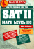 Barron's How to Prepare for Sat II: Math Level Iic (6th Ed)